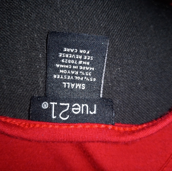 Rue21 size S red sequen tank top - Picture 7 of 7